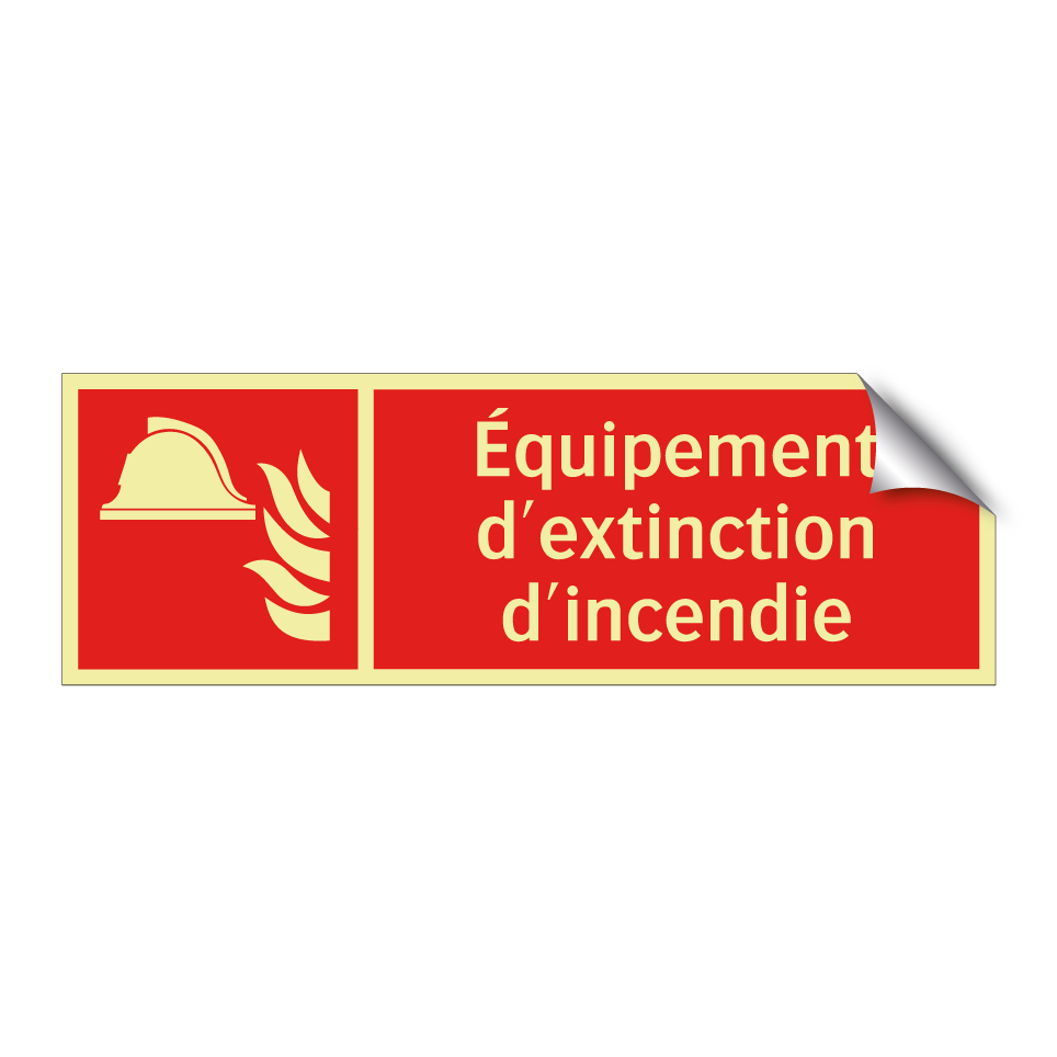 Équipement d'extinction d'incendie