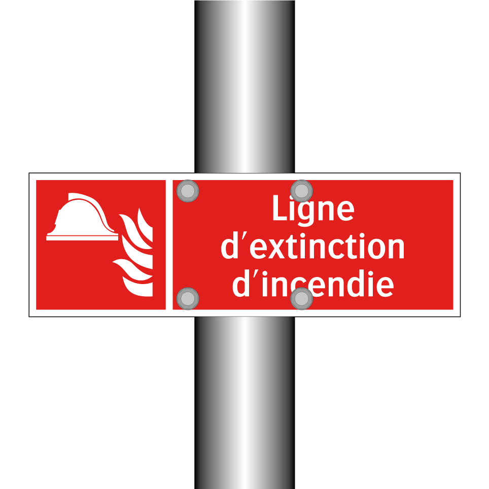 Ligne d'extinction d'incendie