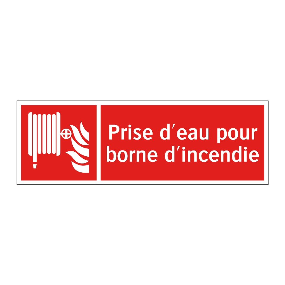 Prise d'eau pour borne d'incendie