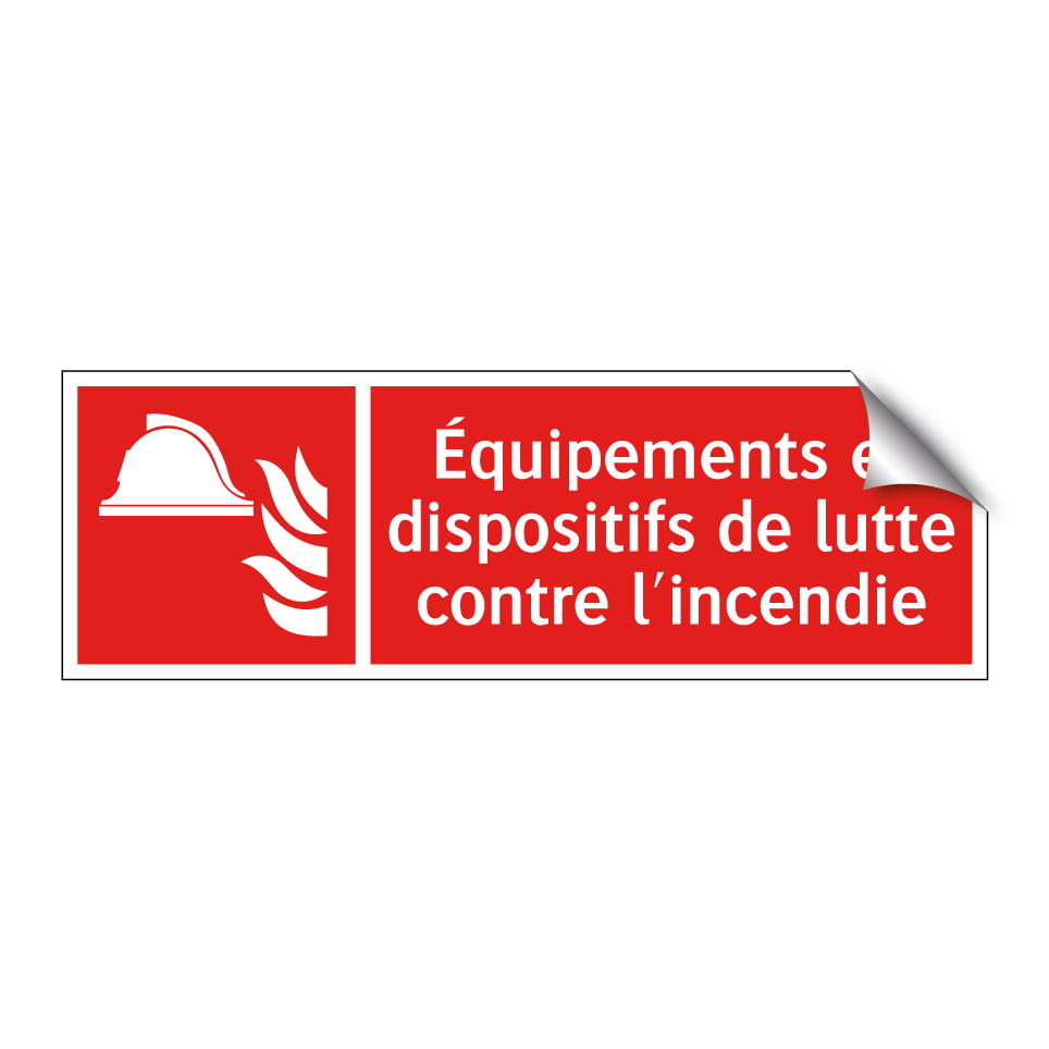 Équipements et dispositifs de lutte contre l'incendie