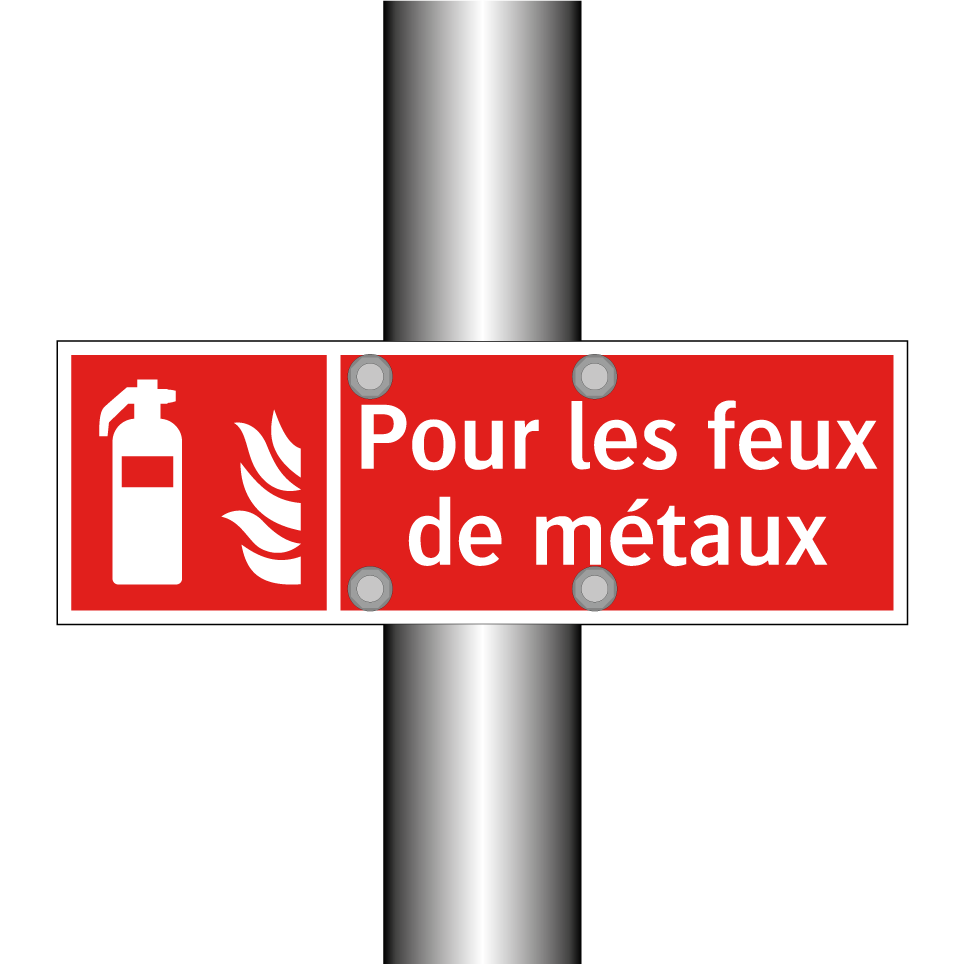 Pour les feux de métaux