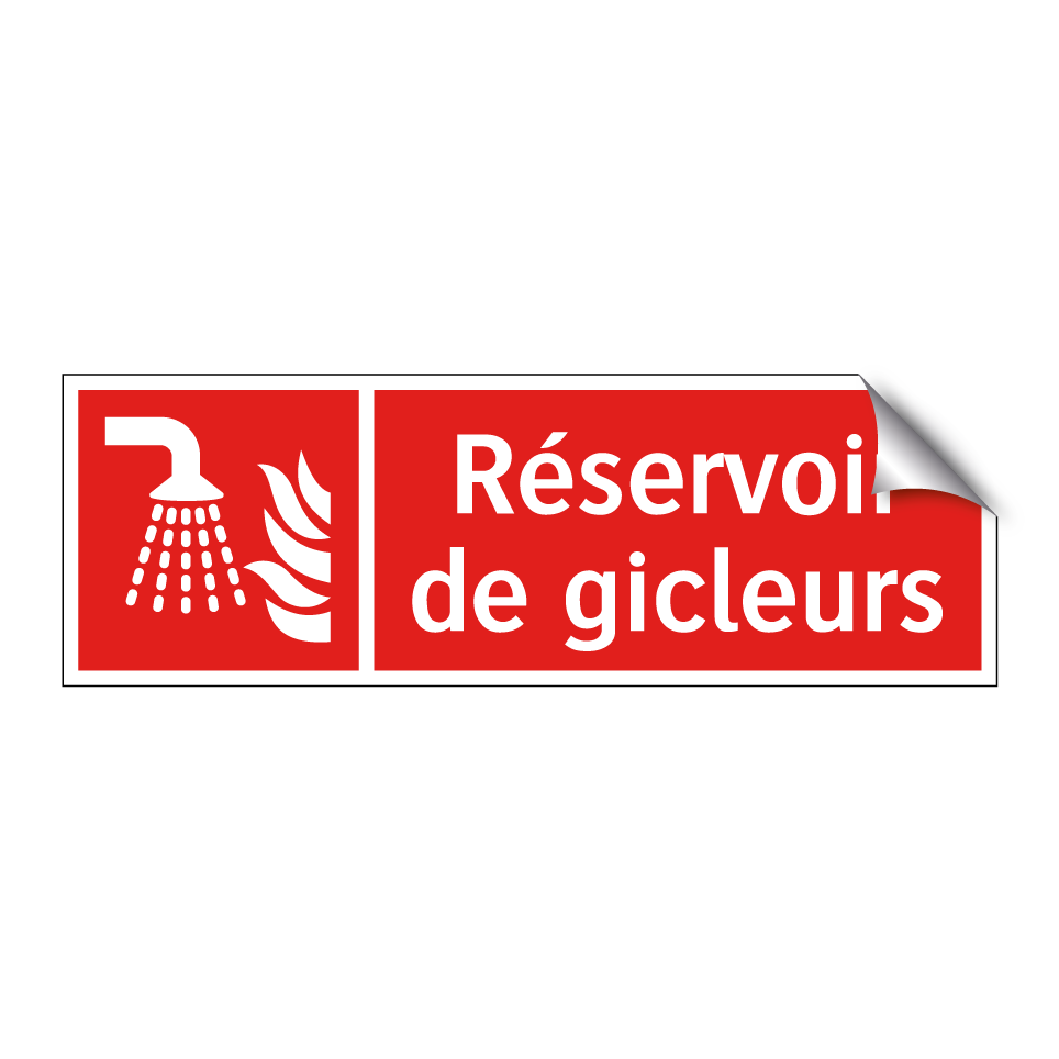 Réservoir de gicleurs