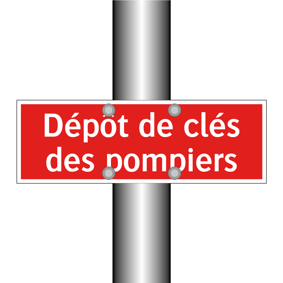 Dépôt de clés des pompiers