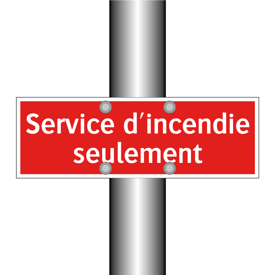 Service d'incendie seulement