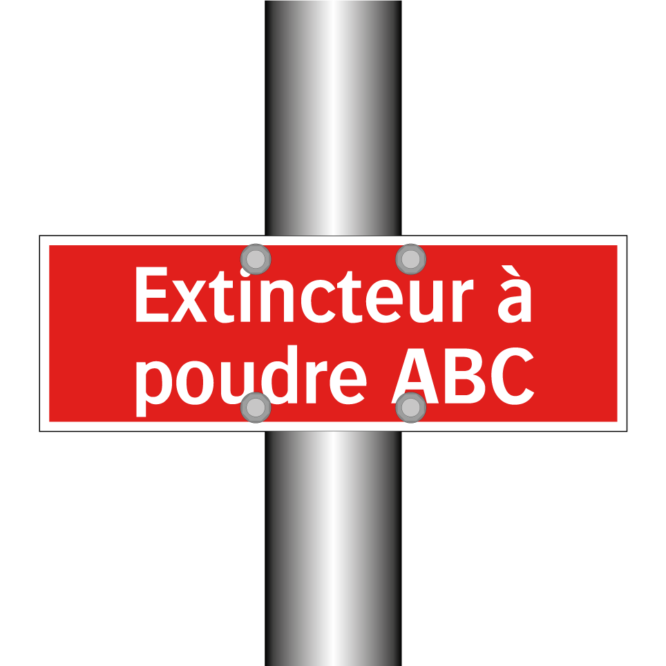 Extincteur à poudre ABC