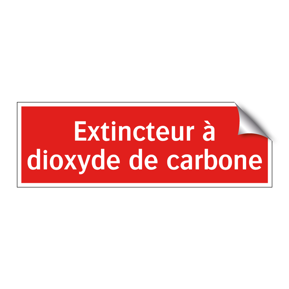 Extincteur à dioxyde de carbone