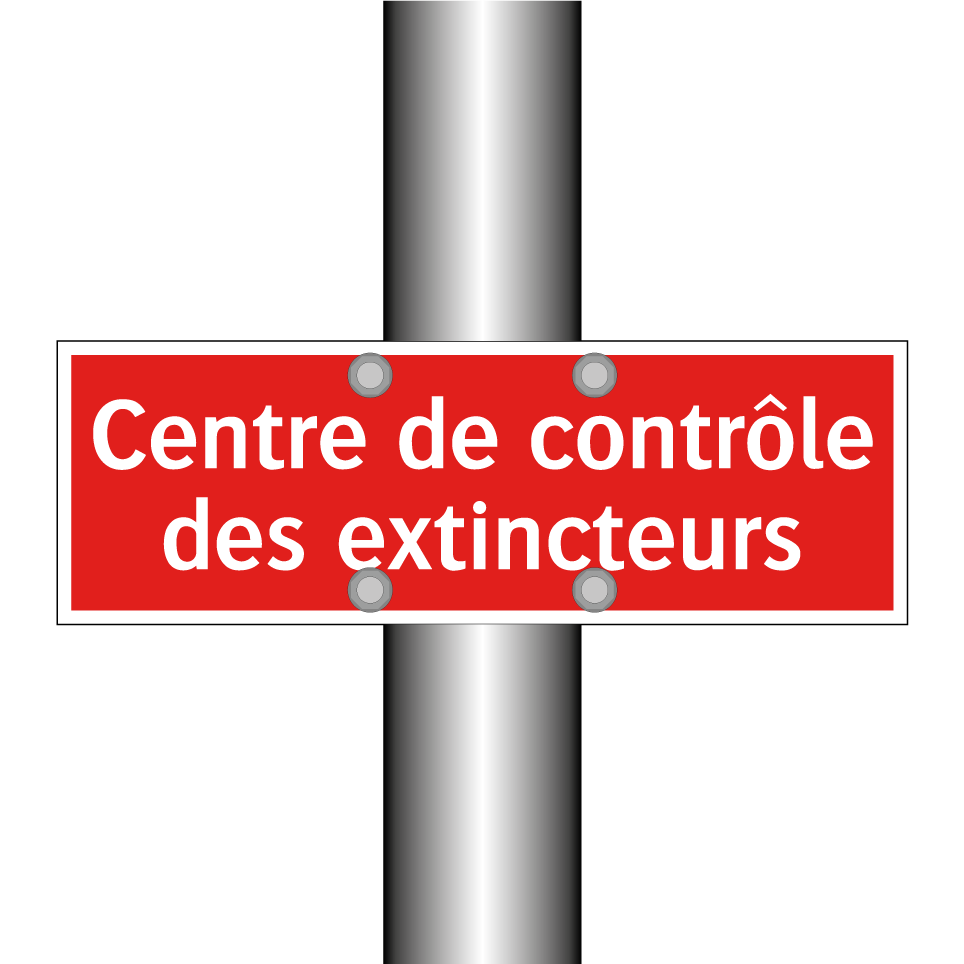 Centre de contrôle des extincteurs