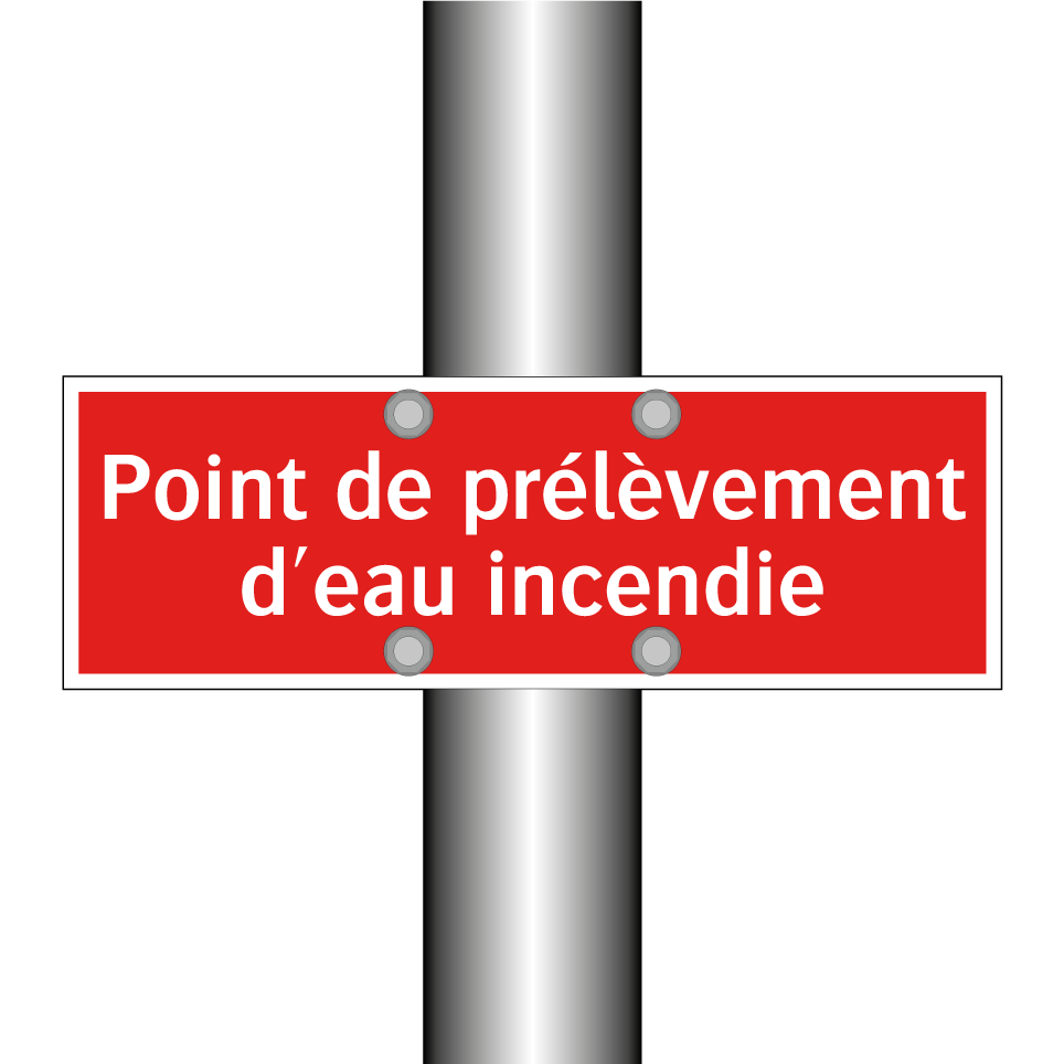 Point de prélèvement d'eau incendie
