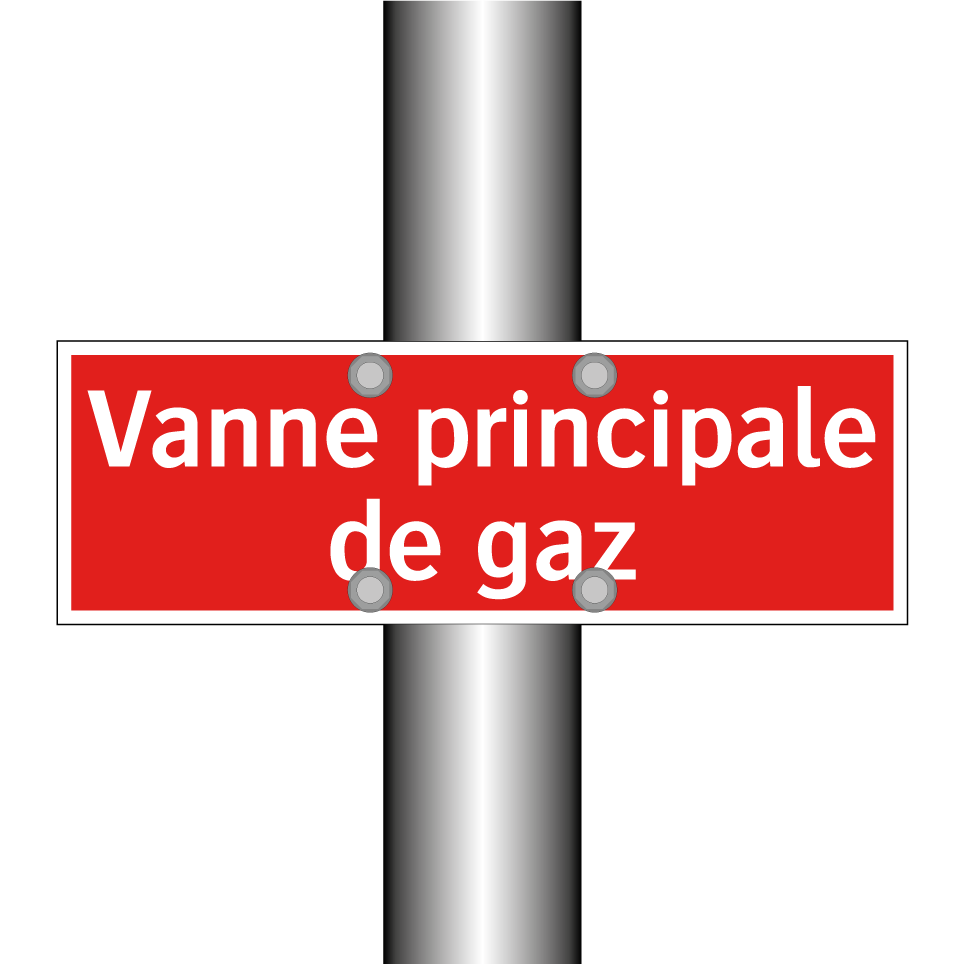 Vanne principale de gaz