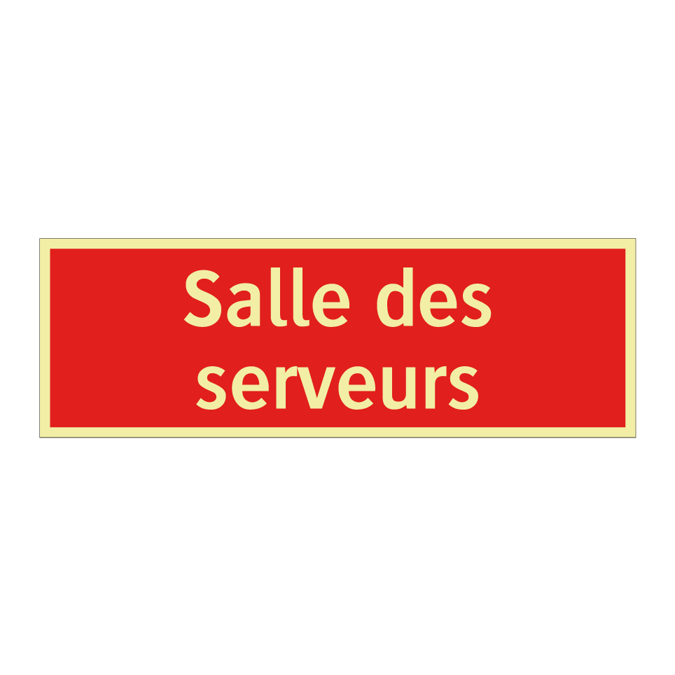 Salle des serveurs