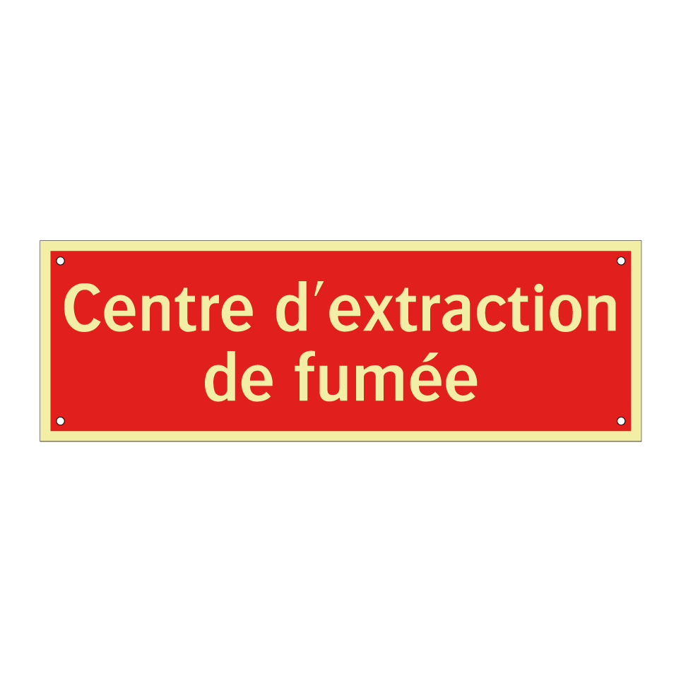 Centre d'extraction de fumée