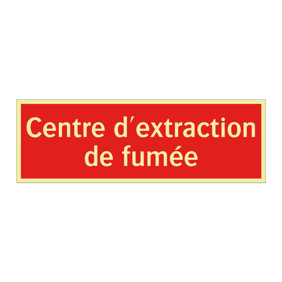 Centre d'extraction de fumée