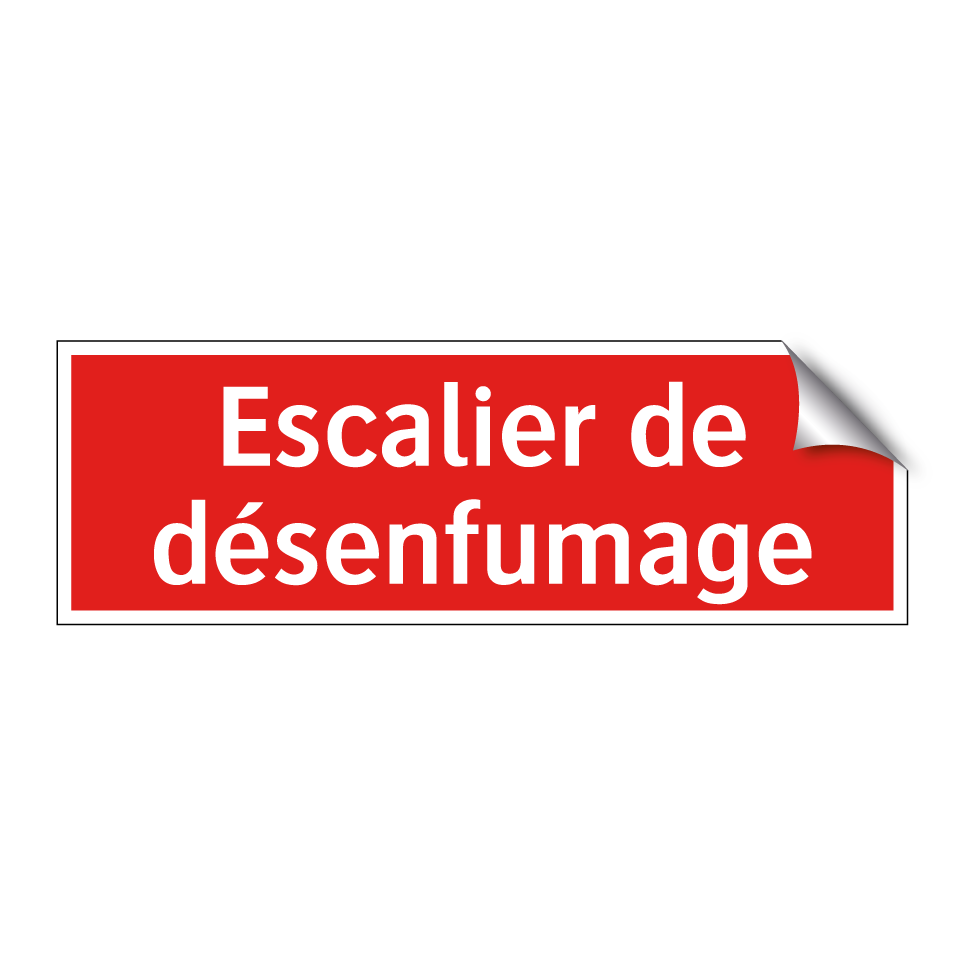 Escalier de désenfumage