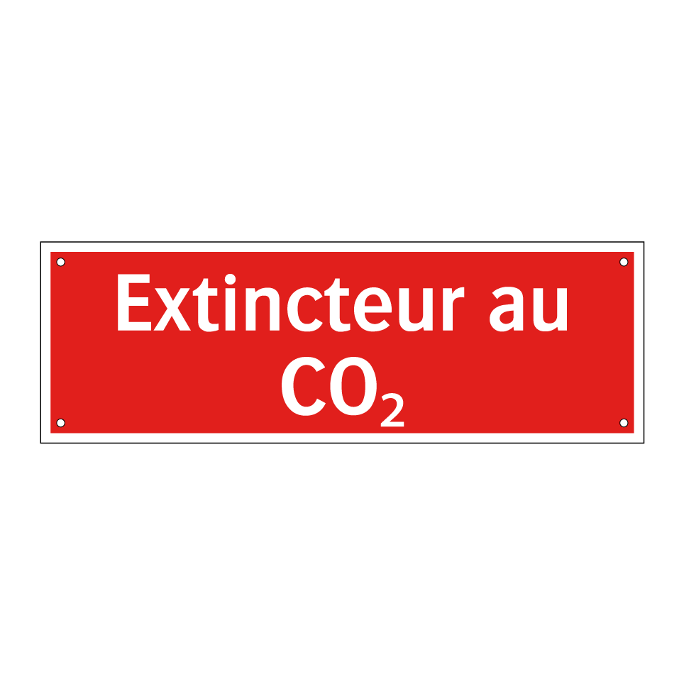 Extincteur au CO₂
