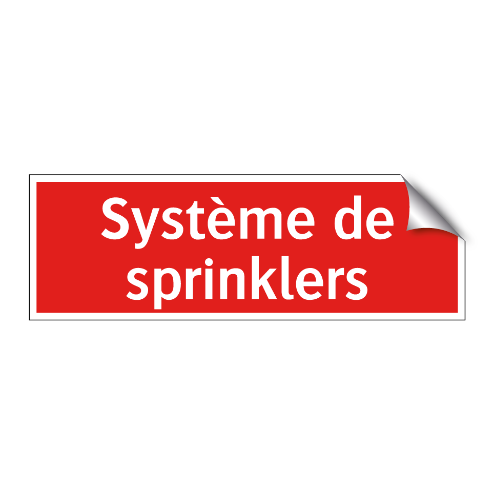 Système de sprinklers