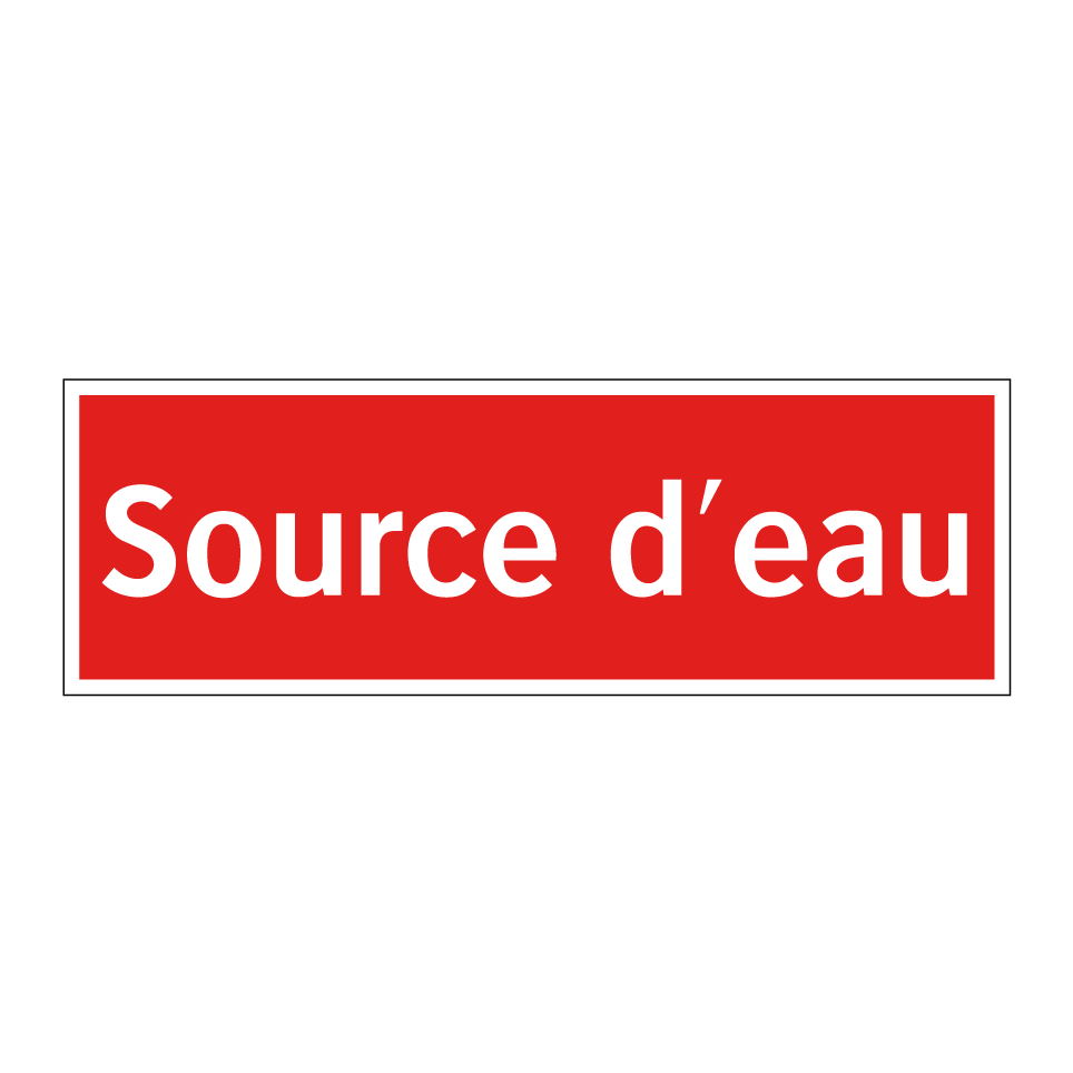 Source d'eau