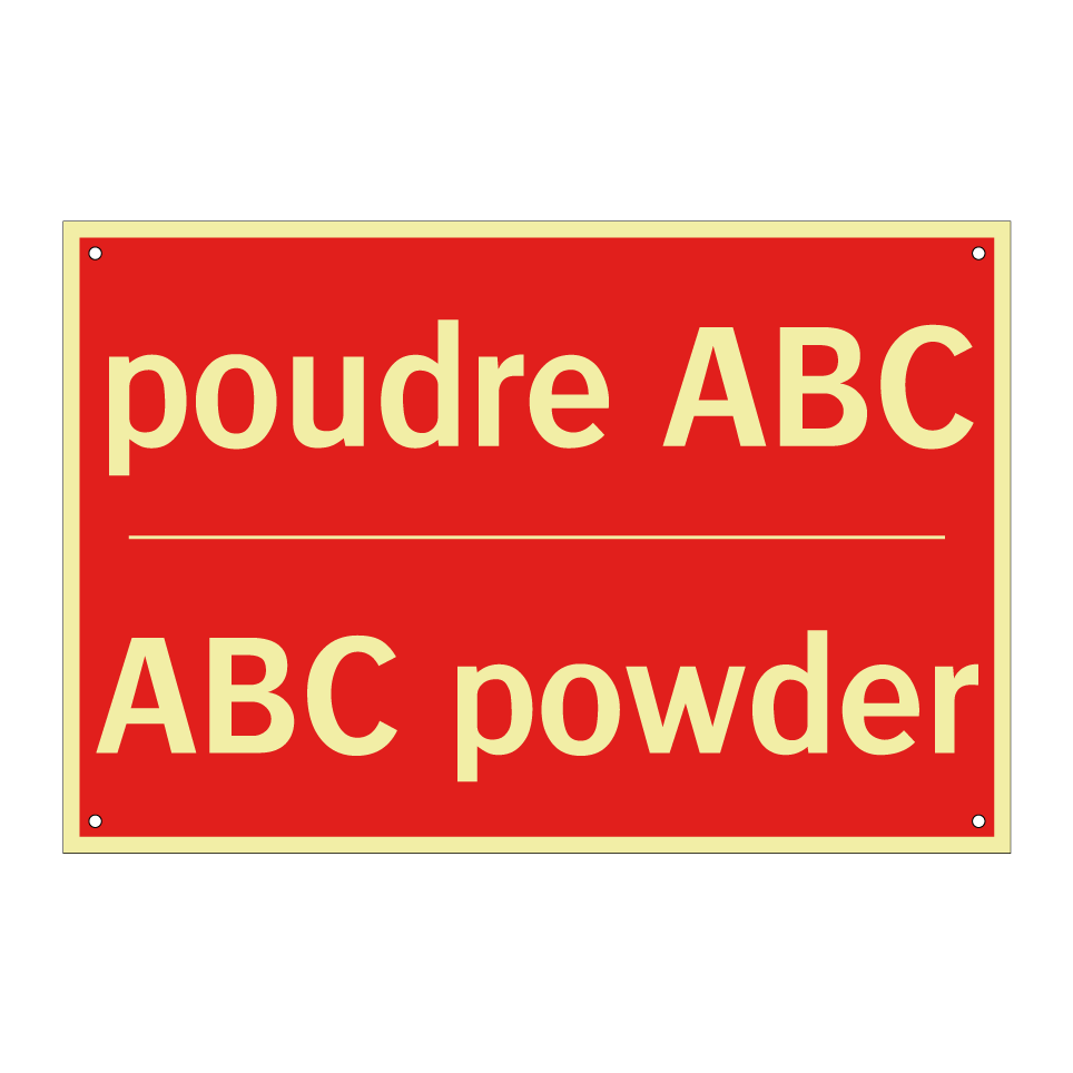 poudre ABC - ABC powder