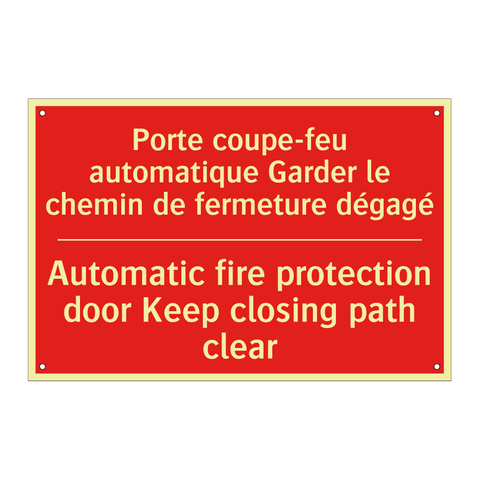Porte coupe-feu automatique Garder /.../ - Automatic fire protection door /.../