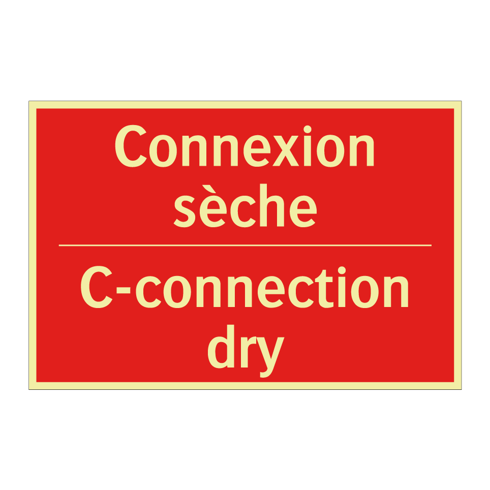 Connexion sèche - C-connection dry
