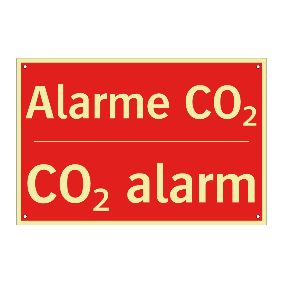 Alarme CO₂ - CO₂ alarm