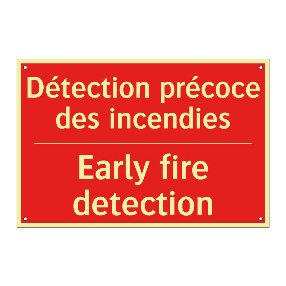 Détection précoce des incendies /.../ - Early fire detection