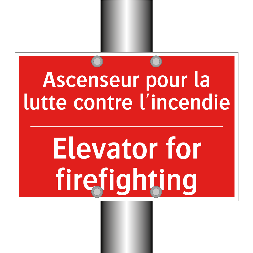 Ascenseur pour la lutte contre /.../ - Elevator for firefighting