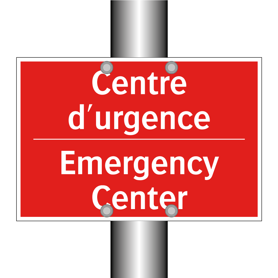 Centre d'urgence - Emergency Center