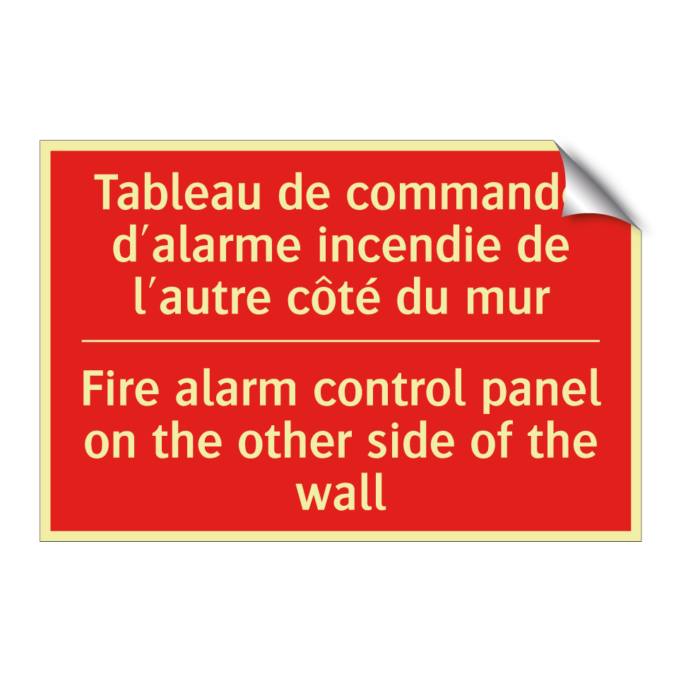 Tableau de commande d'alarme incendie /.../ - Fire alarm control panel on the /.../