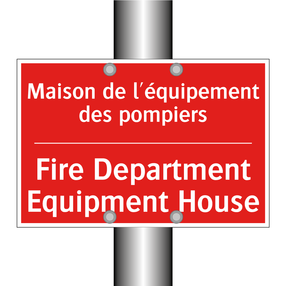 Maison de l'équipement des pompiers /.../ - Fire Department Equipment House /.../