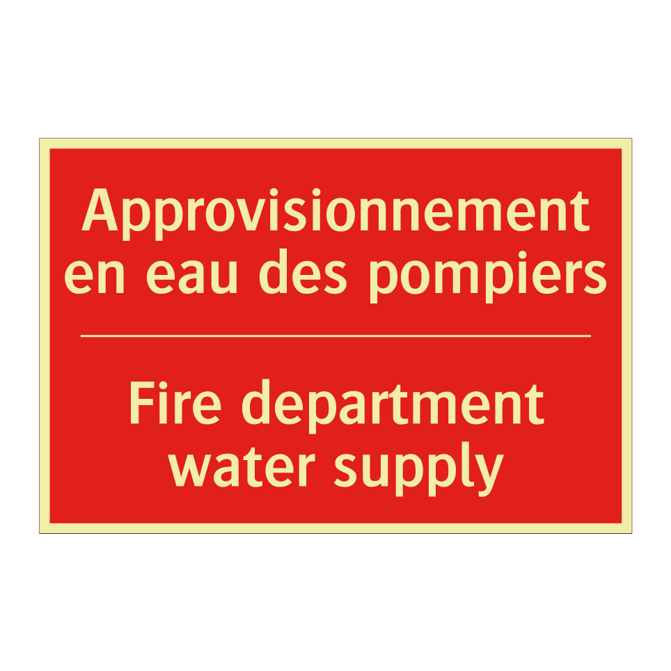Approvisionnement en eau des pompiers /.../ - Fire department water supply