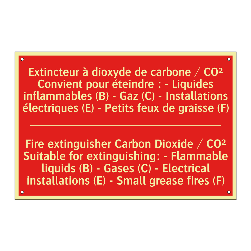 Extincteur à dioxyde de carbone /.../ - Fire extinguisher Carbon Dioxide /.../