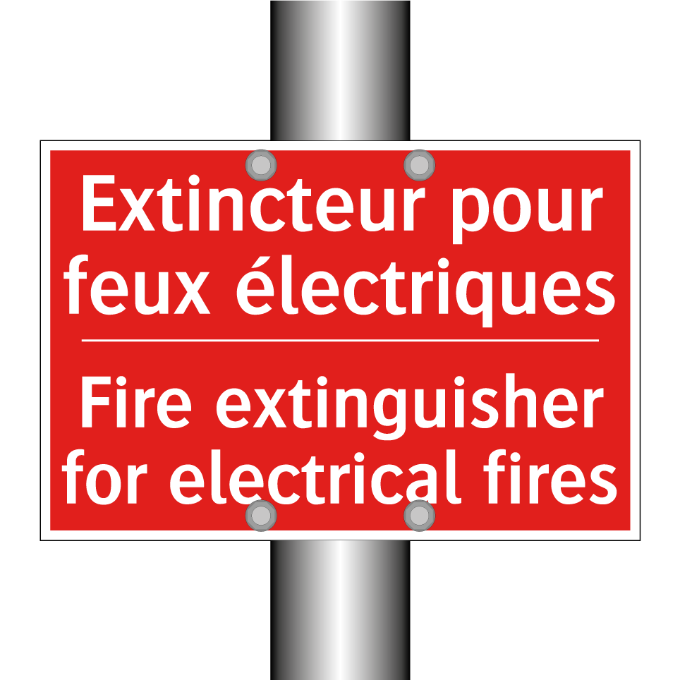 Extincteur pour feux électriques /.../ - Fire extinguisher for electrical /.../