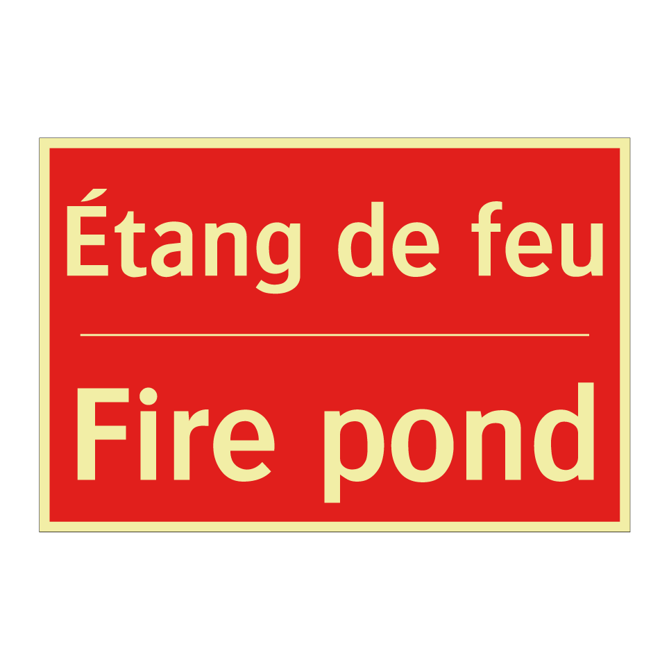 Étang de feu - Fire pond