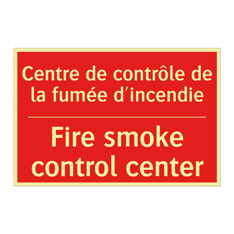 Centre de contrôle de la fumée /.../ - Fire smoke control center