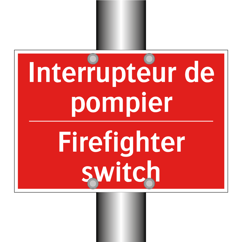 Interrupteur de pompier - Firefighter switch