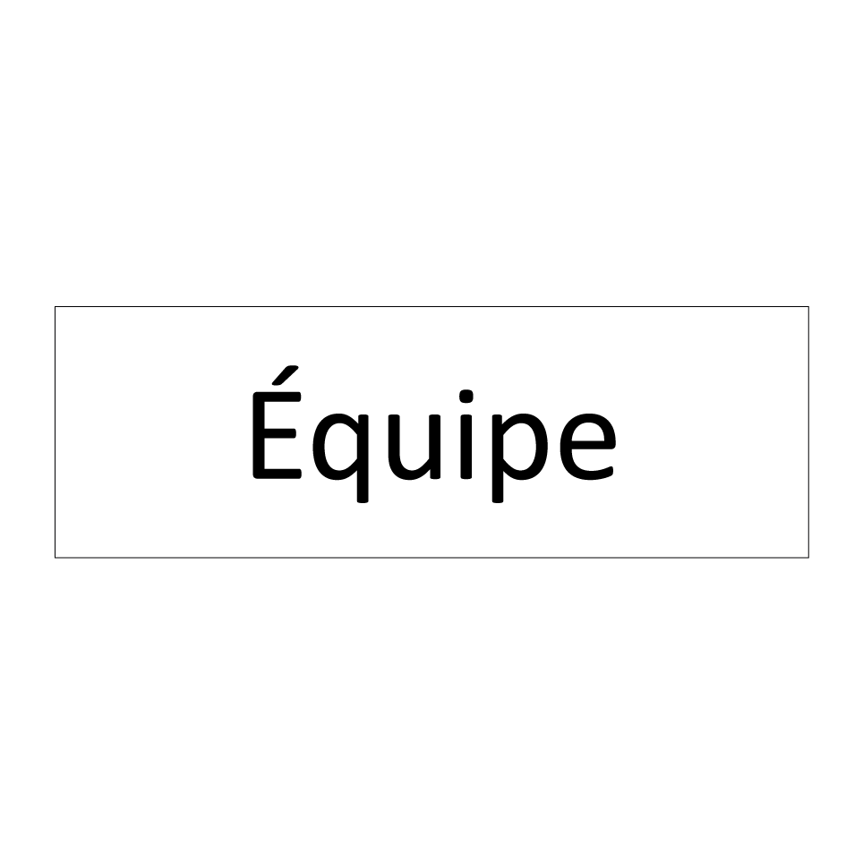 Équipe & Équipe & Équipe & Équipe & Équipe & Équipe