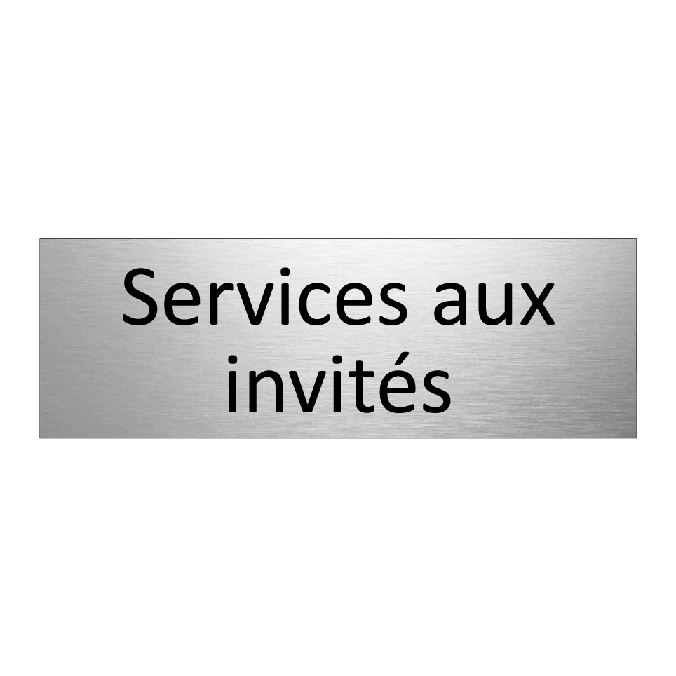 Services aux invités