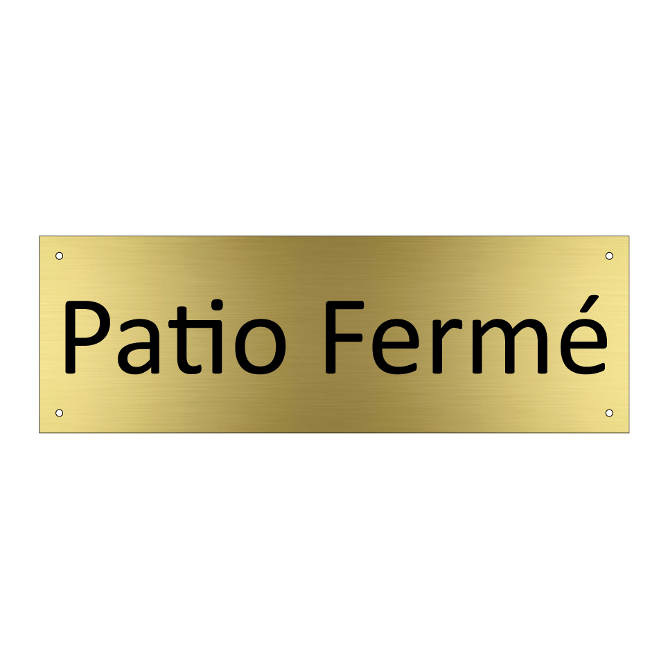 Patio Fermé
