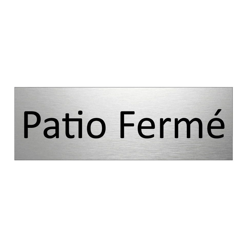 Patio Fermé
