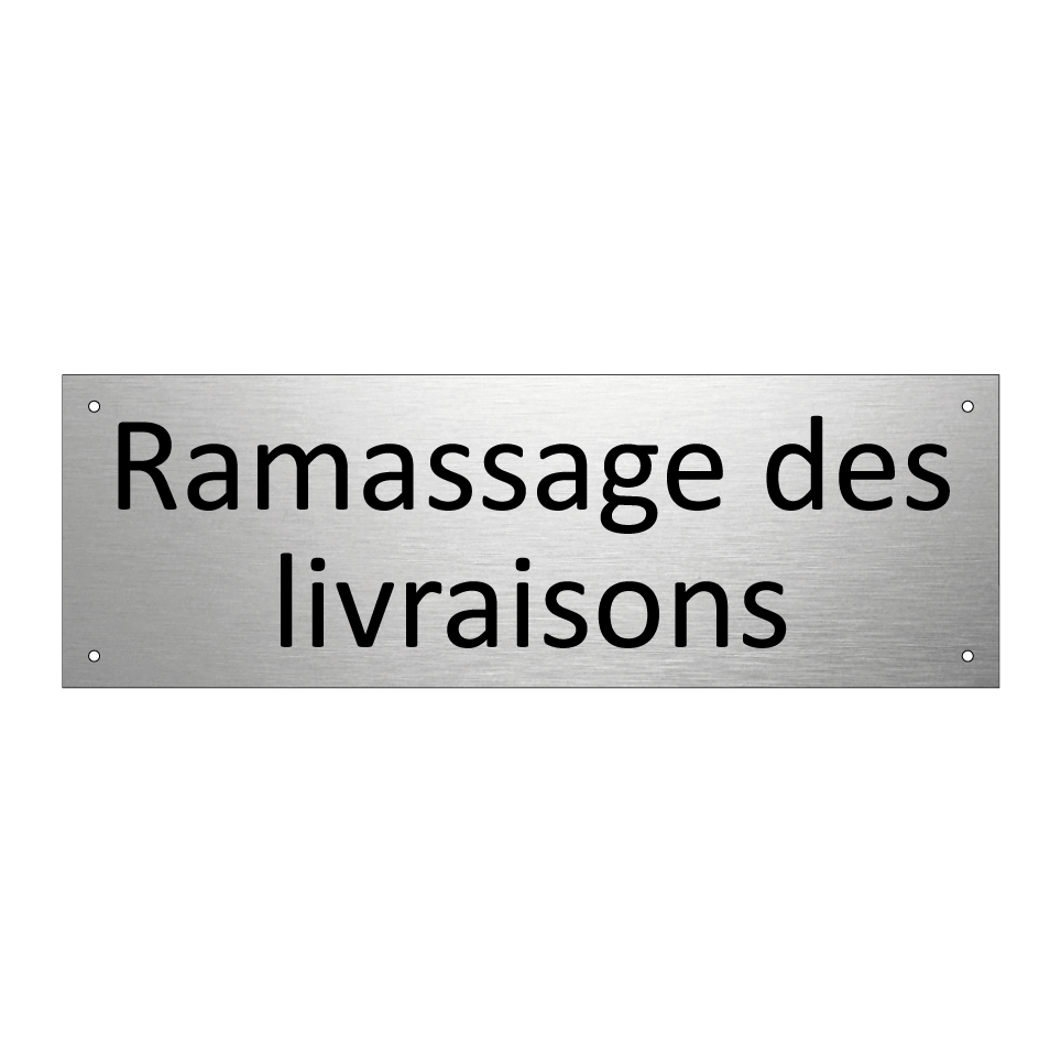 Ramassage des livraisons