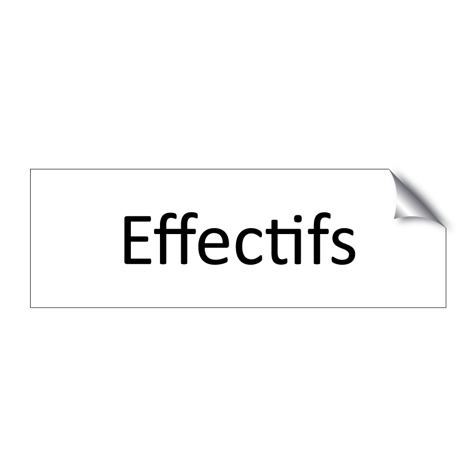 Effectifs & Effectifs & Effectifs