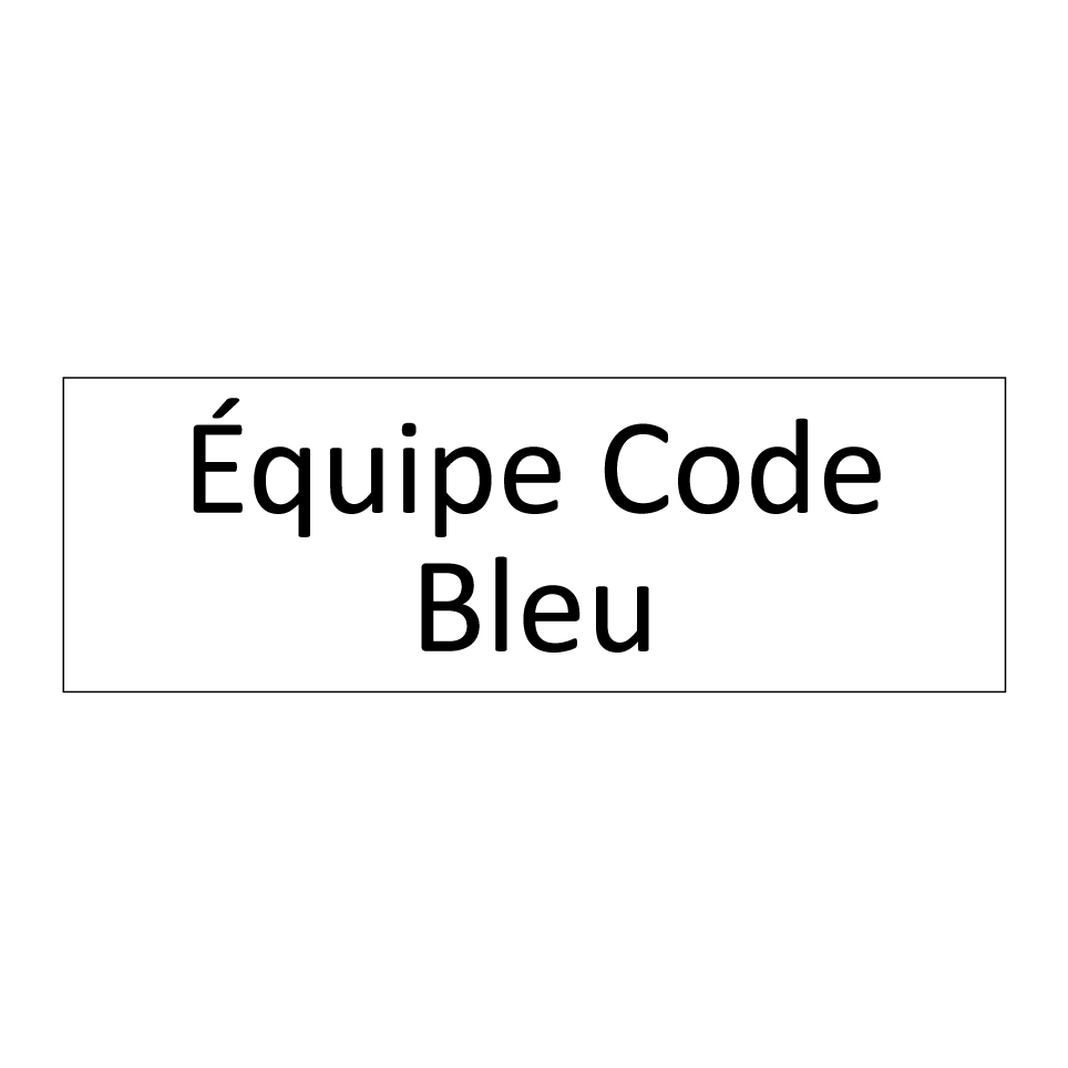 Équipe Code Bleu