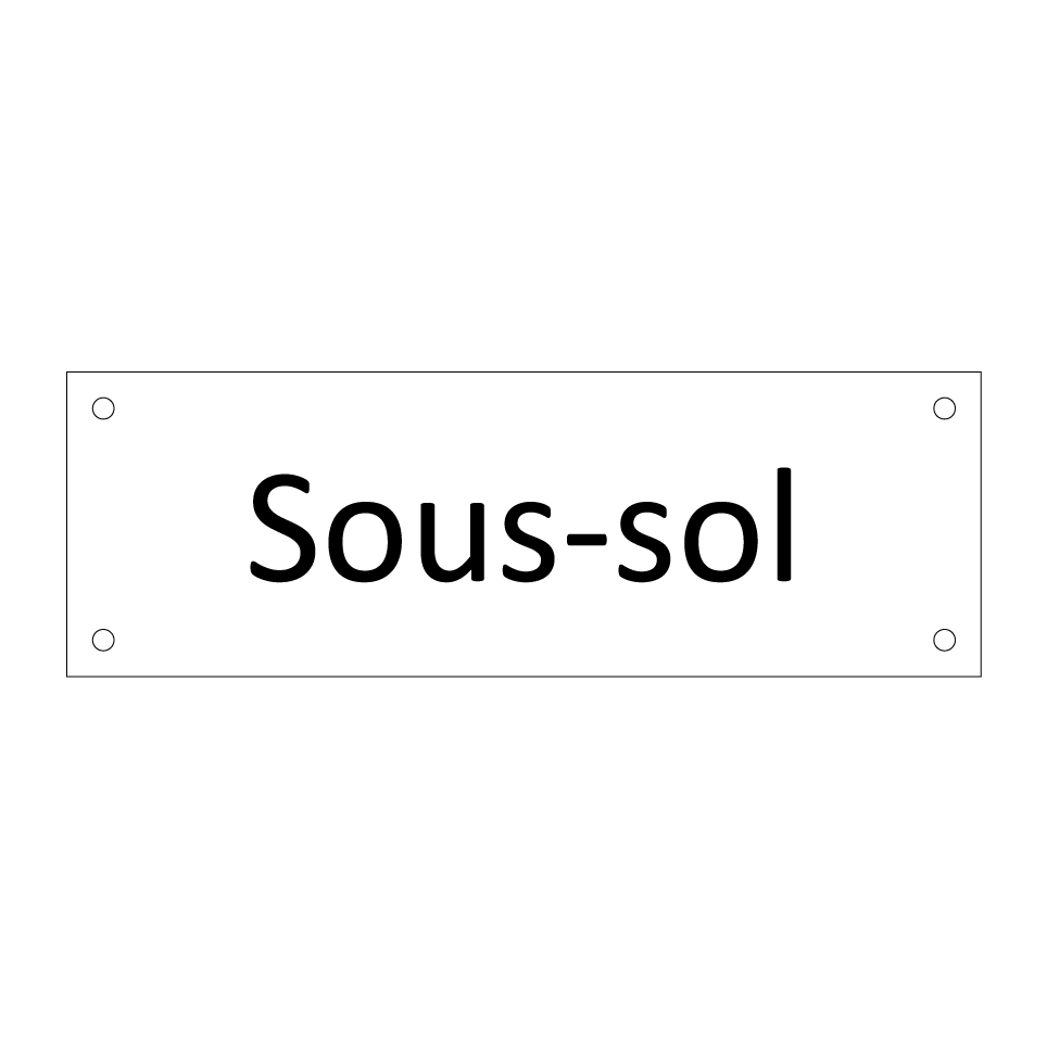 Sous-sol & Sous-sol & Sous-sol