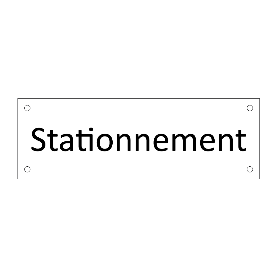 Stationnement & Stationnement & Stationnement