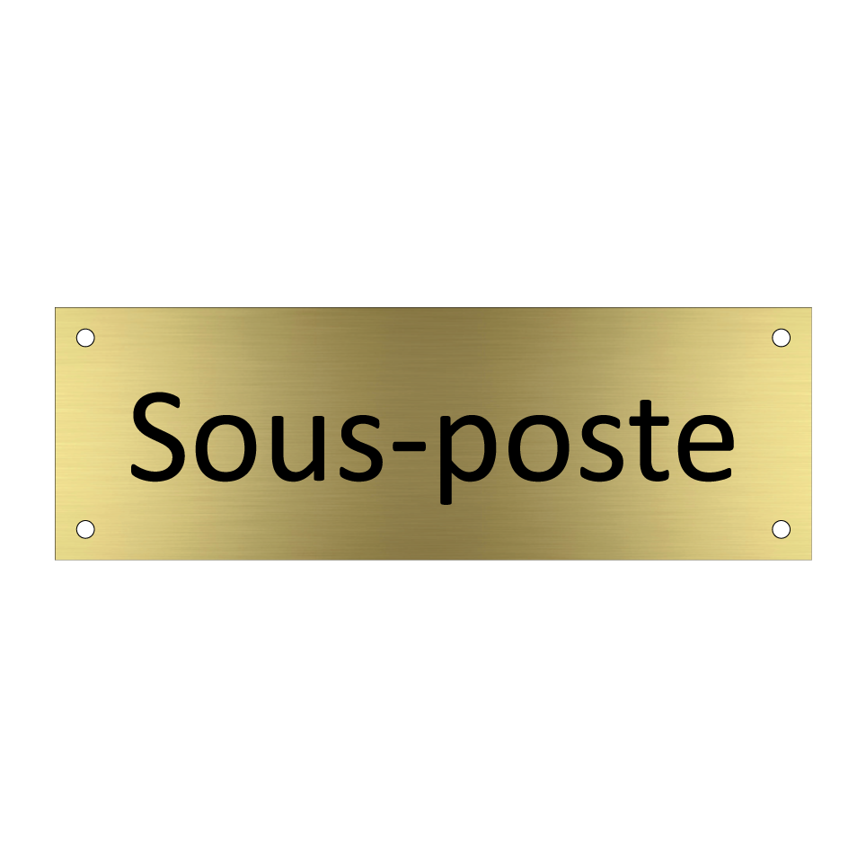 Sous-poste & Sous-poste & Sous-poste