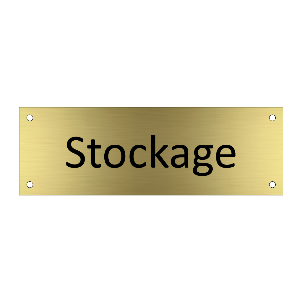 Stockage & Stockage & Stockage
