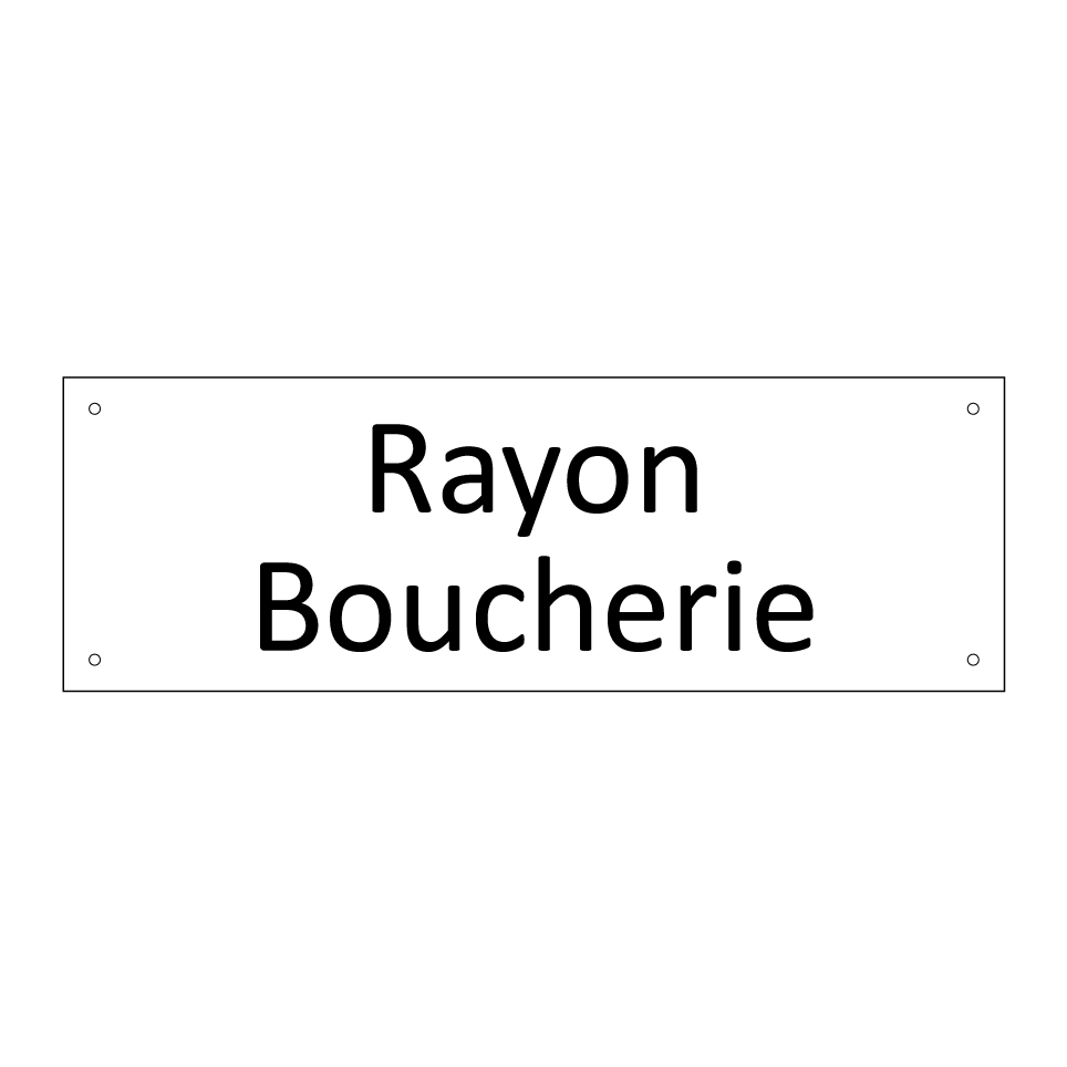 Rayon Boucherie