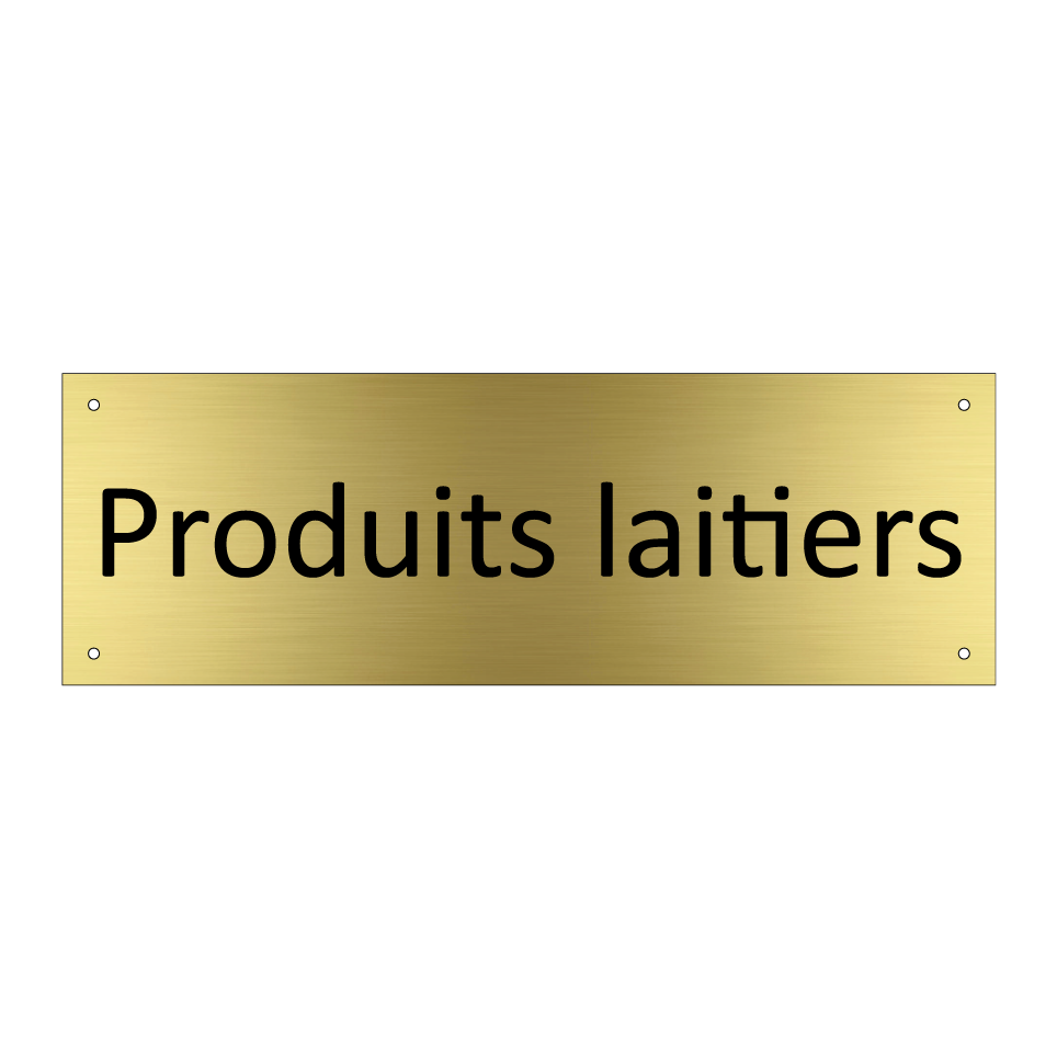 Produits laitiers