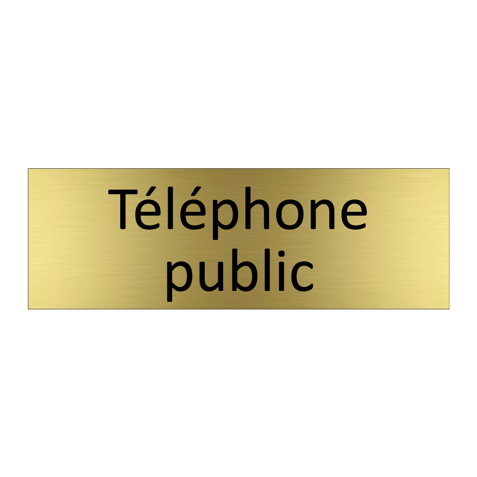 Téléphone public