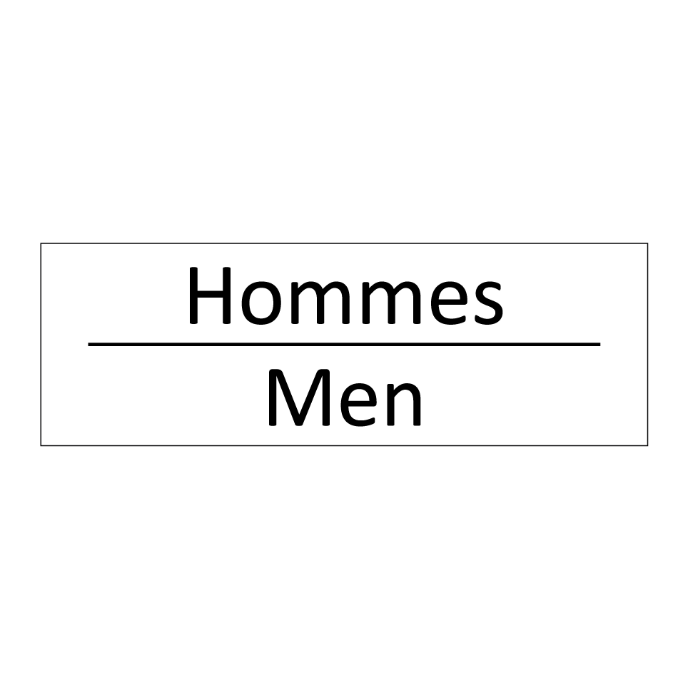 Hommes - Men